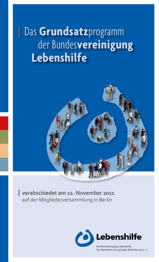 Vorschaubild für Grundsatzprogramm der Bundesvereinigung Lebenshilfe